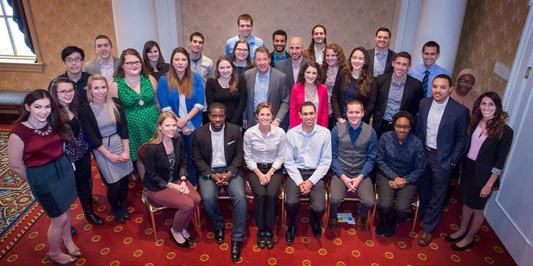 2016 Fellows group of people posing