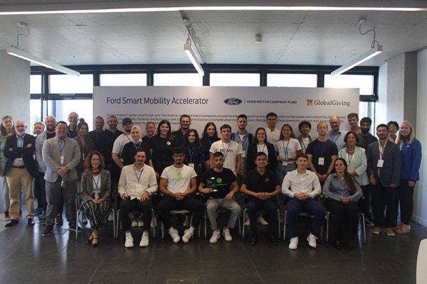 Group of people posing