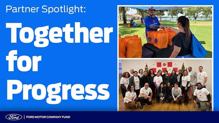 Partner spotlight for Together for Progress